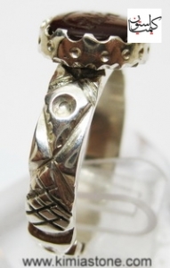 خرید اینترنتی شرف الشمس خرید انگشتر نقره انگشتر دست ساز نقره عقیق سرخ یمنی عکس انگشتر