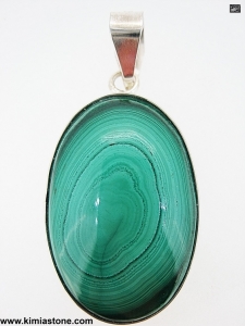 عکس آویز نقره سنگ مالاکیت فروشگاه اینترنتی خرید و فروش مالاکیت