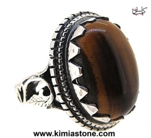 انگشتر چشم ببر انگشتر صفوی چشم ببر تایگر