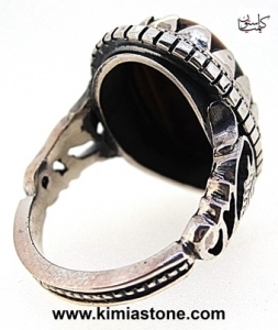 انگشتر نقره تایگر خرید اینترنتی انگشتر فروش اینترنتی انگشتر چشم ببر