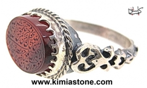 انگشتر نقره-خرید انگشتر-فروش انگشتر-انگشتر ومن یتق الله-شرف الشمس-حکاکی آیه-انگشتر قرانی-انگشتر آیه دار-فروشگاه اینترنتی-کیمیا استون