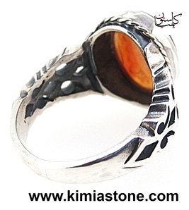 انگشتر دست ساز نقره عقیق یمنی اصل خرید اینترنتی انگشتر عکس انگشتر عکس عقیق یمنی