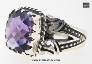 انگشتر آمیتیست "amethyst"